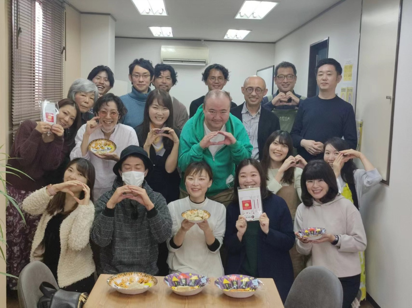 東京での試食会の様子